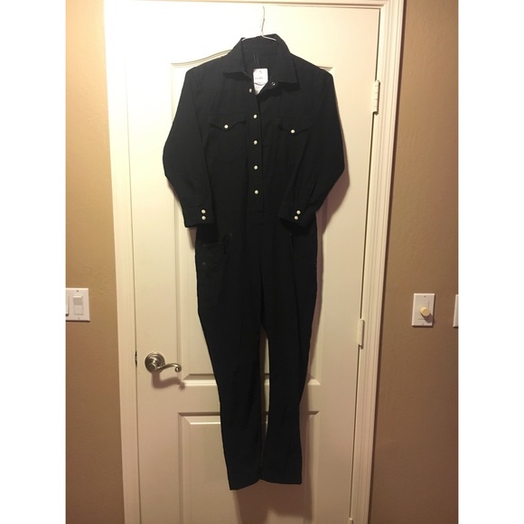 R13 New Cowboy Jumpsuit M - Picture 4 of 5